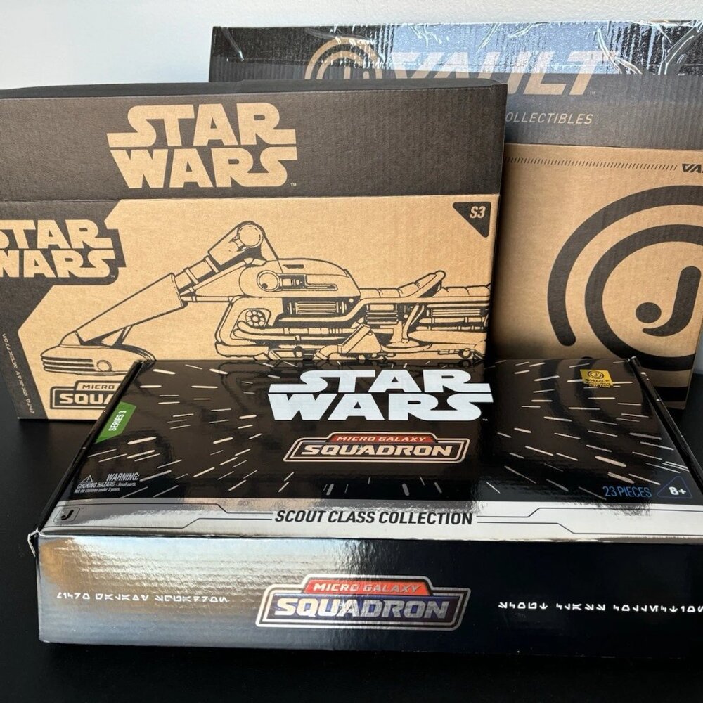 Series 3 Scout Class Collection (SWJ0304) Star Wars Micro Galaxy Squadron Vault